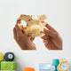 Dentist Holding Teeth Model Wall Decal