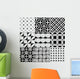 Monochrome Abstract Seamless Wall Decal