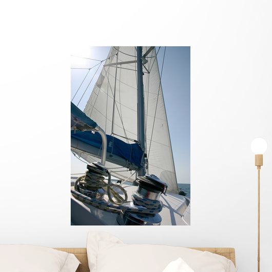 Sailboat Wall Mural