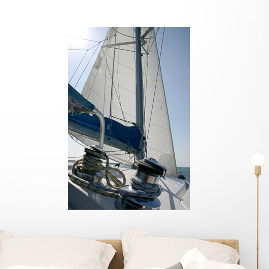 Sailboat Wall Mural