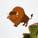 Bison Wall Decal