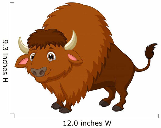Bison Wall Decal