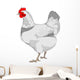 hen Wall Decal