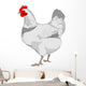 hen Wall Decal