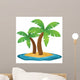 Island Palm Trees Ocean