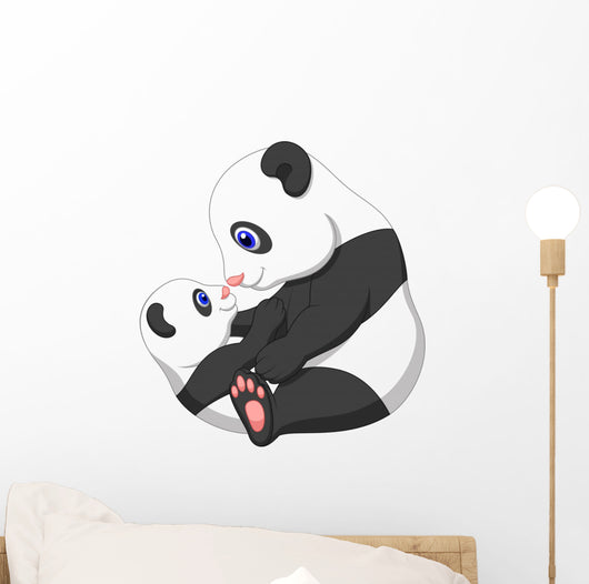 Mother and Baby Panda