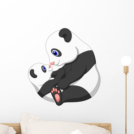 Mother and Baby Panda