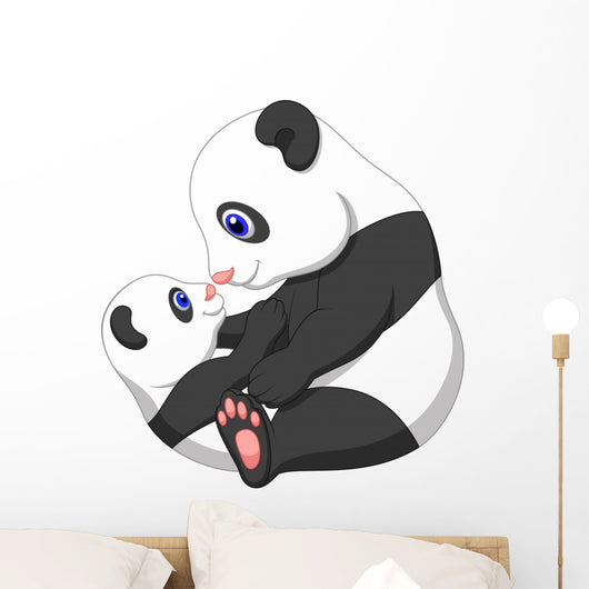 Mother and Baby Panda