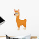 Llama cartoon Wall Decal