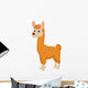 Llama cartoon Wall Decal