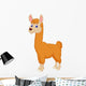 Llama cartoon Wall Decal