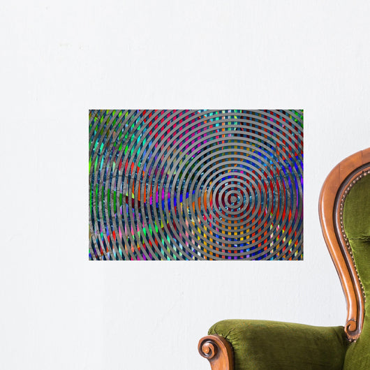 Geometric Wall Mural