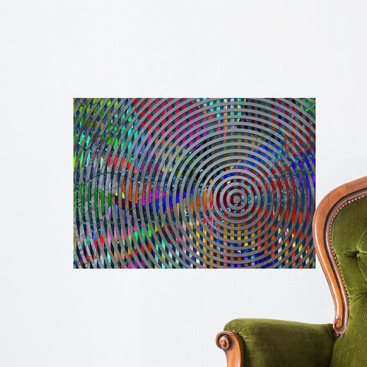 Geometric Wall Mural
