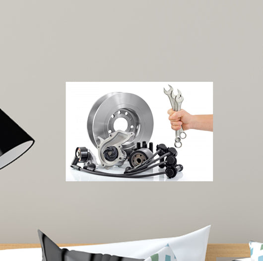 Auto Parts with Tools