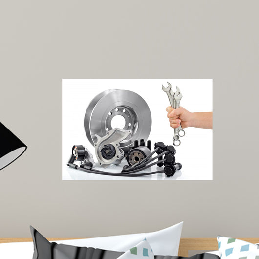 Auto Parts with Tools