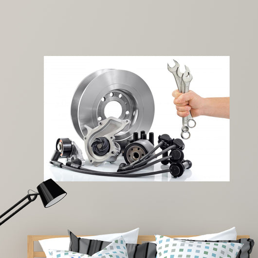 Auto Parts with Tools