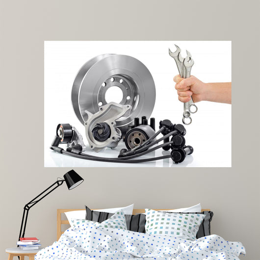 Auto Parts with Tools