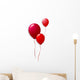 Red Balloons Wall Mural
