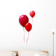 Red Balloons Wall Mural
