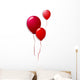 Red Balloons Wall Mural
