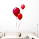 Red Balloons Wall Mural