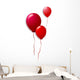 Red Balloons Wall Mural