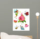 Colorful Forest Fairy Wall Decal