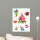 Colorful Forest Fairy Wall Decal