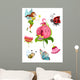 Colorful Forest Fairy Wall Decal
