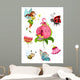 Colorful Forest Fairy Wall Decal