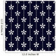 Seamless Floral Line Pattern Wall Decal
