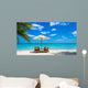 Two Deckchairs Idyllic White