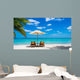 Two Deckchairs Idyllic White