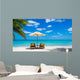 Two Deckchairs Idyllic White