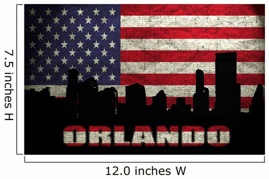 View of Orlando Wall Mural