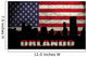 View of Orlando Wall Mural