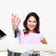 Woman with Car Keys