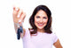 Woman with Car Keys