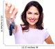Woman with Car Keys