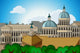 europe skyline city capital Rome background Wall Mural