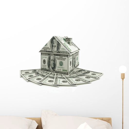 Real Estate Money Wall Decal