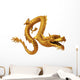 3D Render Golden Dragon
