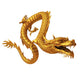 3D Render Golden Dragon