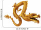 3D Render Golden Dragon