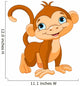 Baby Monkey Wall Decal