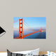 Golden Gate Bridge In Evening Light - San Francisco Wall Mural