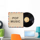 Record Wall Decal