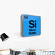 Silicon Element Periodic Table Wall Decal