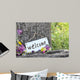 welcome Wall Mural