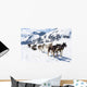 Alaska Dog Sledding Travel Wall Decal